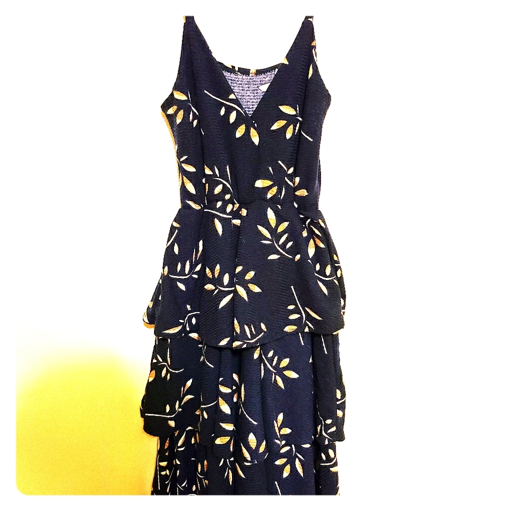 Navy blue dress
